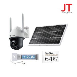 กล้องวงจรปิด 4G โซล่าเซล รุ่น JT-CCTV-VIGI C540-4G